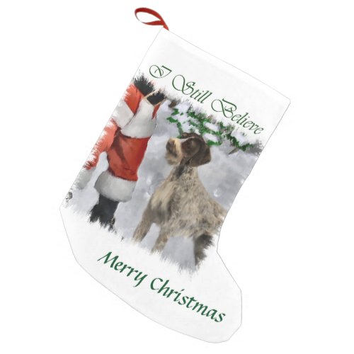 German Wirehaired Pointer Christmas Small Christmas Stocking