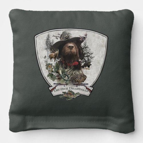 German Wirehaired Pointer Cornhole Bags