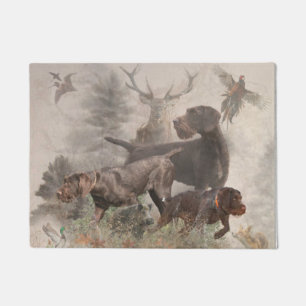 German Wirehaired Pointer Doormat