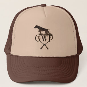German Wirehaired Pointer   Drawstring Bag Trucker Trucker Hat