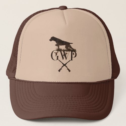 German Wirehaired Pointer   Drawstring Bag Trucker Trucker Hat