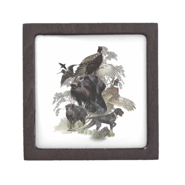 German Wirehaired Pointer   Gift Box (Front)