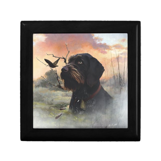 German Wirehaired Pointer Gift Box (Front)