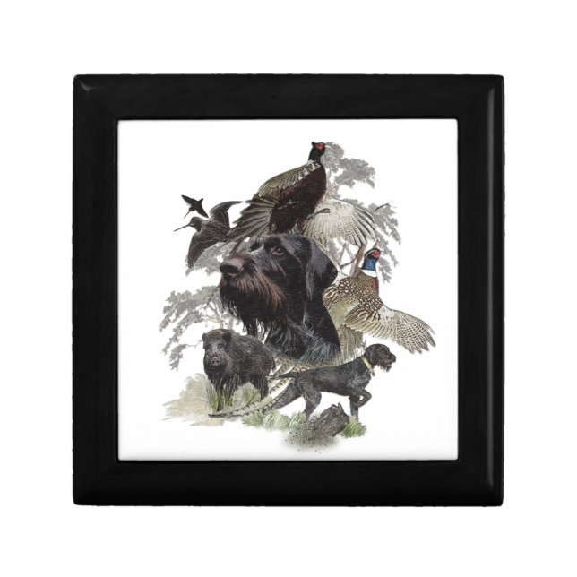 German Wirehaired Pointer   Gift Box (Front)