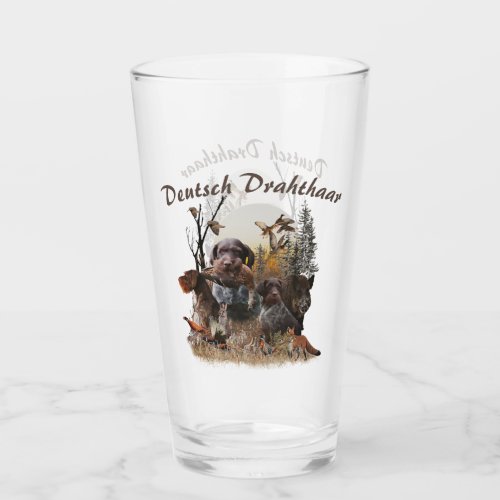  German Wirehaired Pointer Glass