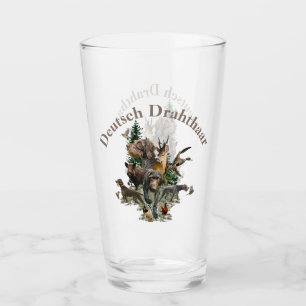 German Wirehaired Pointer Glass