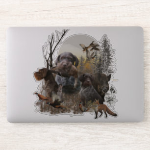 German Wirehaired Pointer (GWP) Sticker