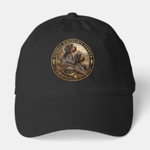 German Wirehaired Pointer Hat
