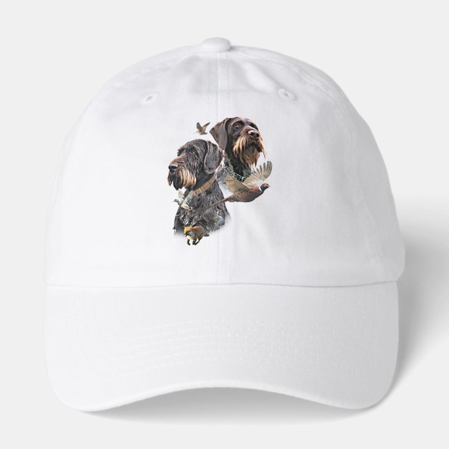 German Wirehaired Pointer Hat (Front)