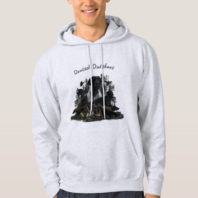 German Wirehaired Pointer   Hoodie (Front)