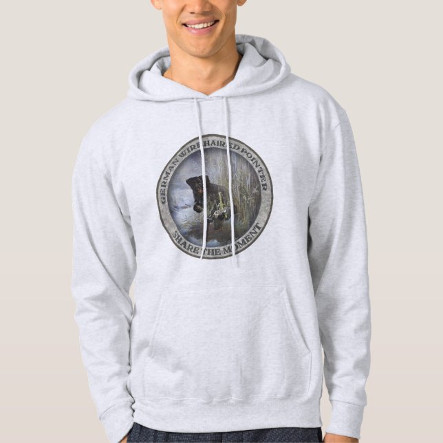  German Wirehaired Pointer Hoodie (Front)