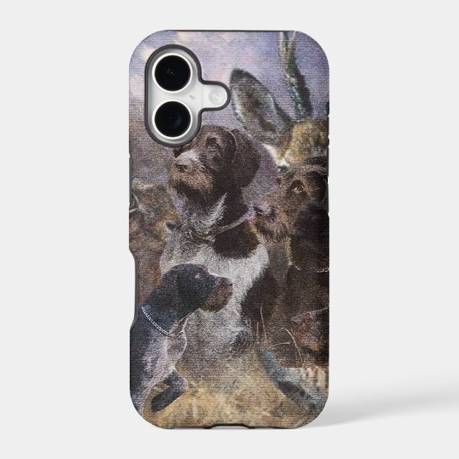  German Wirehaired Pointer Iphone Case (Back)