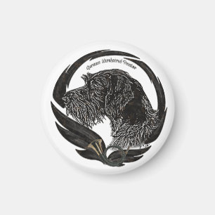 German Wirehaired Pointer   Magnet