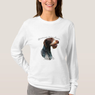 German Wirehaired Pointer Mom 2 T-Shirt
