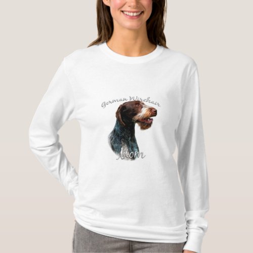 German Wirehaired Pointer Mom 2 T_Shirt