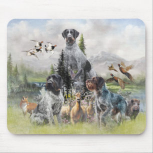 German Wirehaired Pointer   Mouse Pad