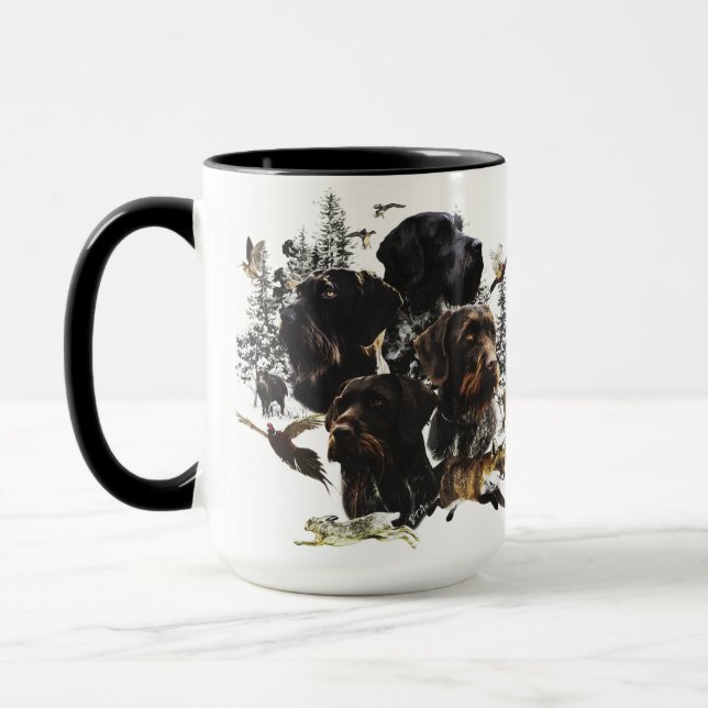  German Wirehaired Pointer     Mug (Left)