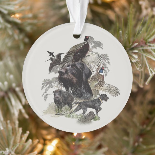 German Wirehaired Pointer     Ornament (Tree)