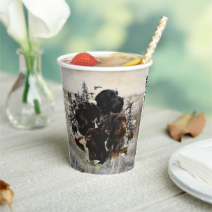  German Wirehaired Pointer     Paper Cups