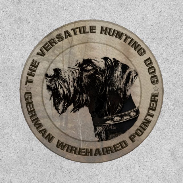 German Wirehaired Pointer Patch (Front)