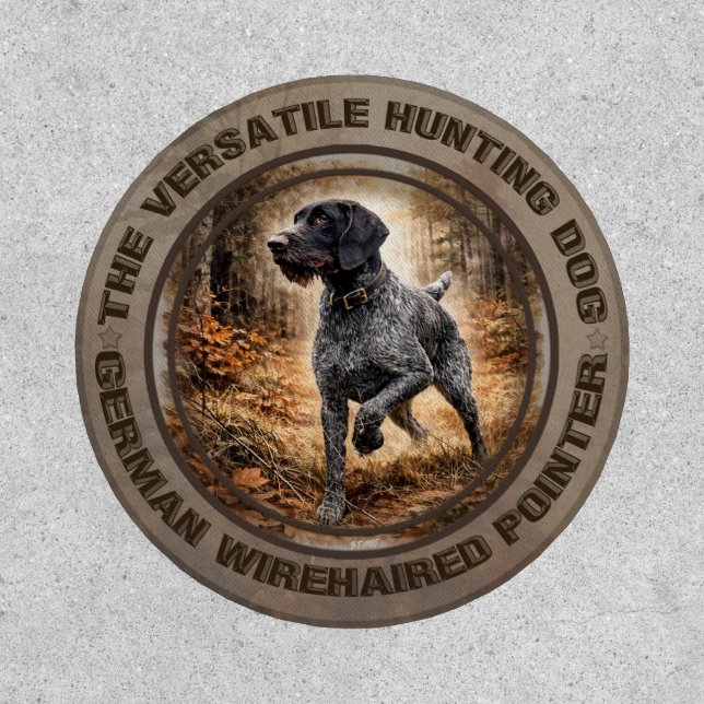 German Wirehaired Pointer Patch (Front)