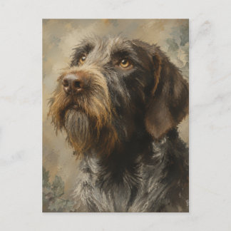 German Wirehaired Pointer Postcard