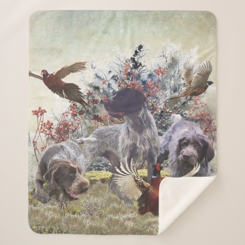 German Wirehaired Pointer      Sherpa Blanket