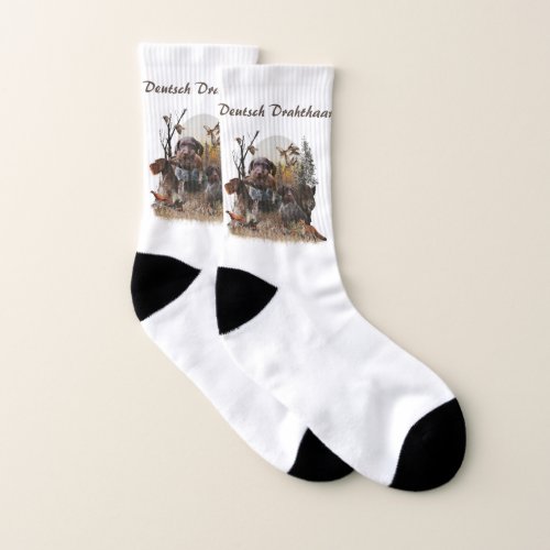  German Wirehaired Pointer Socks