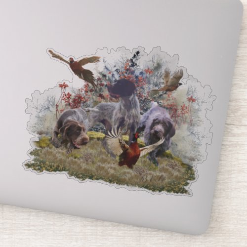 German Wirehaired Pointer   Sticker