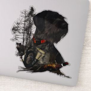 German Wirehaired Pointer Sticker