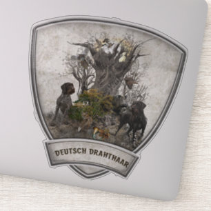 German Wirehaired Pointer Sticker