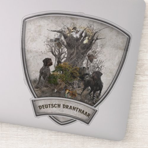 German Wirehaired Pointer      Sticker