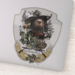 German Wirehaired Pointer Sticker