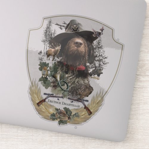 German Wirehaired Pointer      Sticker