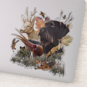 German Wirehaired Pointer Sticker