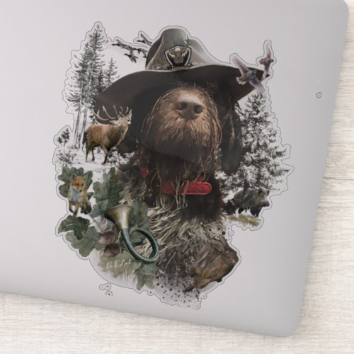 German Wirehaired Pointer      Sticker