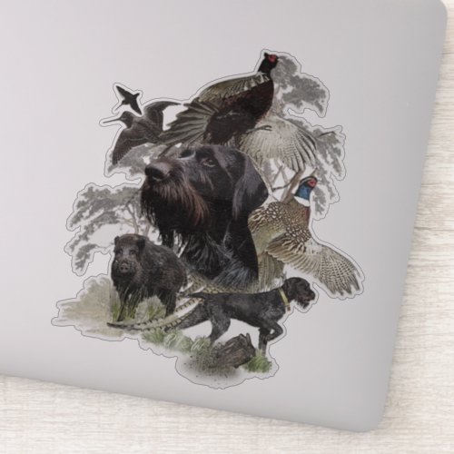 German Wirehaired Pointer      Sticker