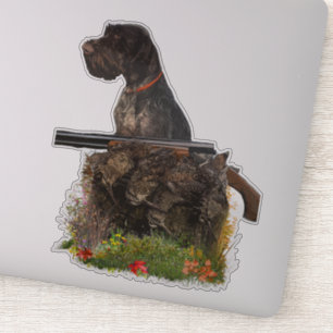 German Wirehaired Pointer sticker