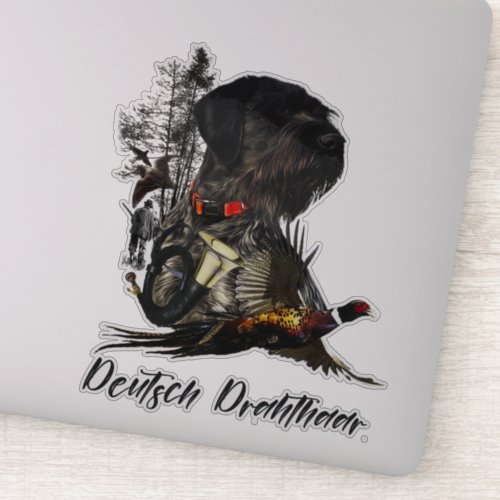 German Wirehaired Pointer    Sticker