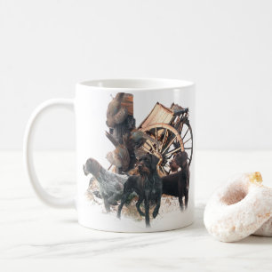 German Wirehaired Pointer sticker Paper Plate Out Coffee Mug