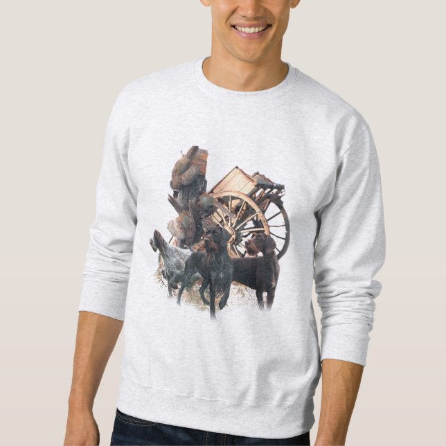 German Wirehaired Pointer Sweatshirt (Front)