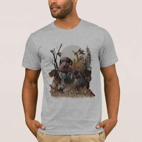 German Wirehaired Pointer  T_Shirt