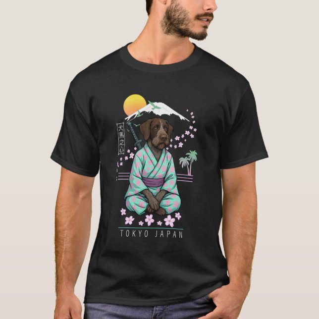 German Wirehaired Pointer T-Shirt (Front)