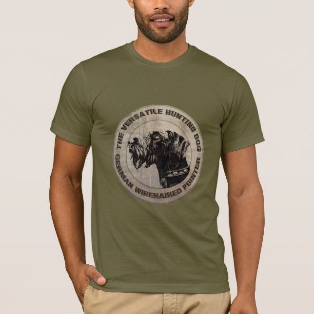 German Wirehaired Pointer T-Shirt (Front)