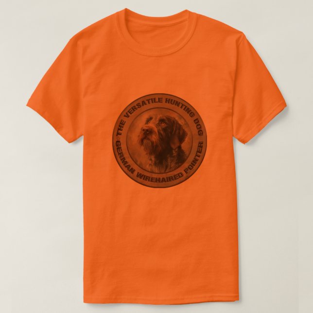 German Wirehaired Pointer T-Shirt (Design Front)
