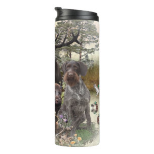  German Wirehaired Pointer  Thermal Tumbler