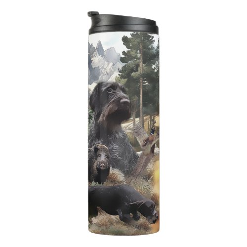 German Wirehaired Pointer   Thermal Tumbler
