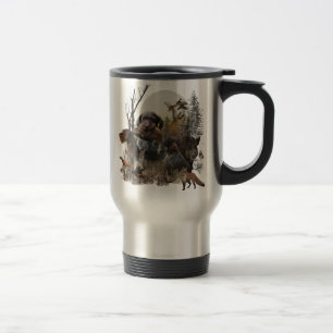 German Wirehaired Pointer Travel Mug