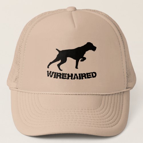 German Wirehaired Pointer Trucker Hat