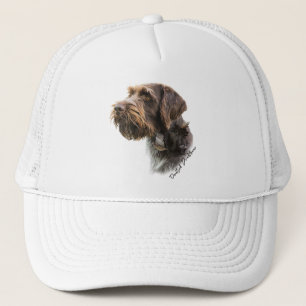 German Wirehaired Pointer Trucker Hat